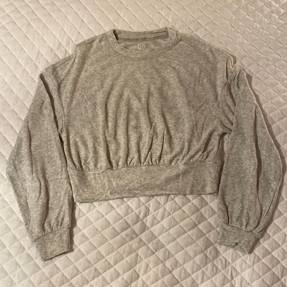 Gilly Hicks Cropped Lounge Sweatshirt size S - Picture 1 of 3